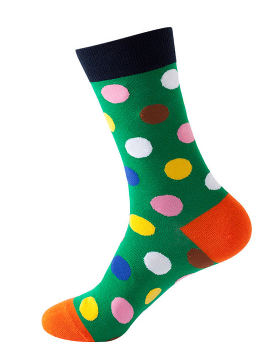 Green Polka Dot